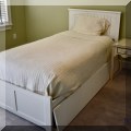 F39. Twin bed with storage. 